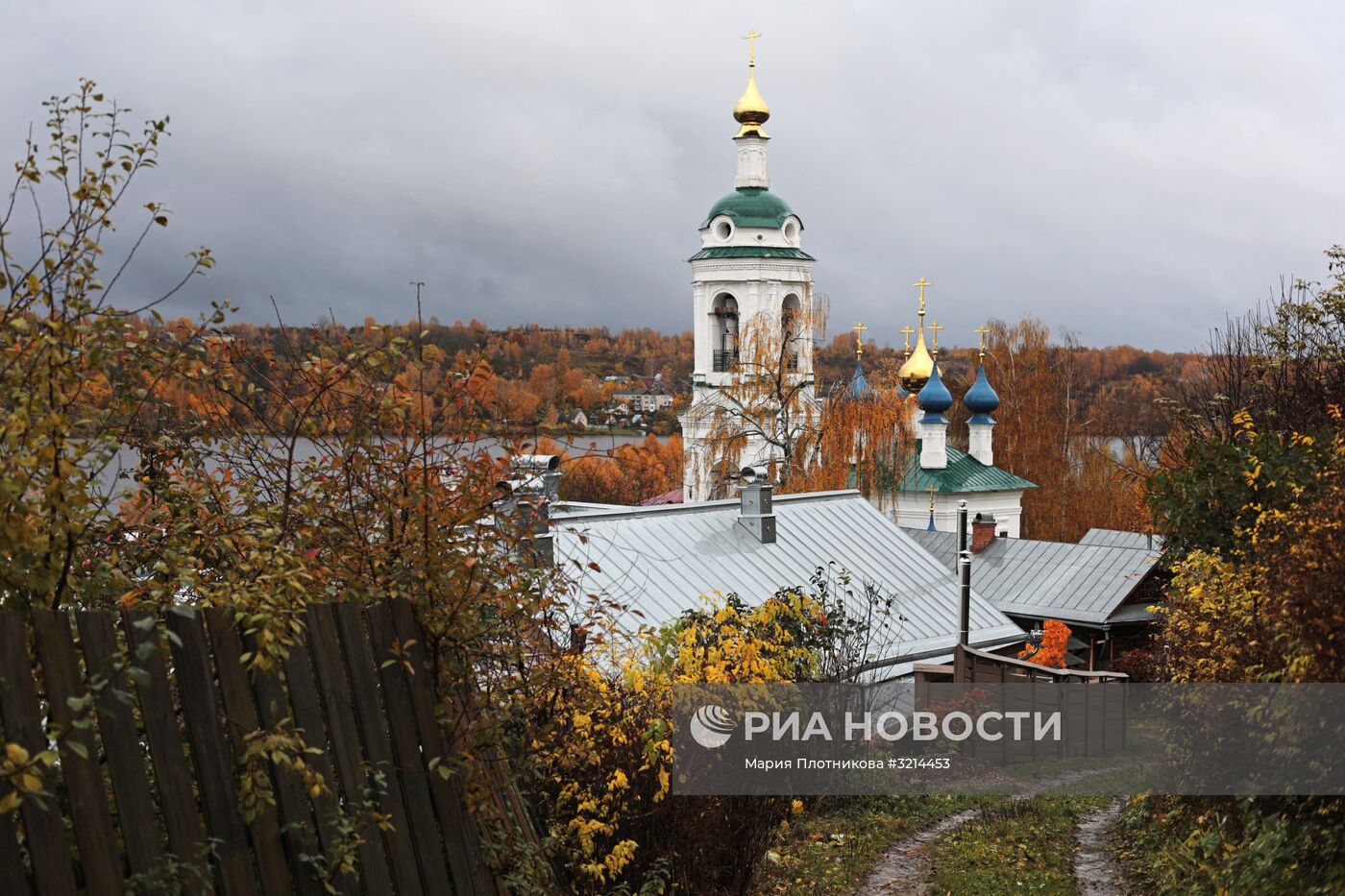 Золотая осень в Плёсе