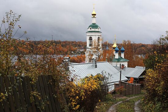 Золотая осень в Плёсе