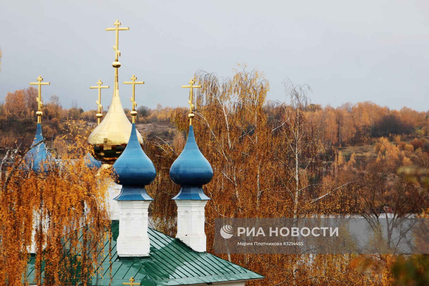 Золотая осень в Плёсе