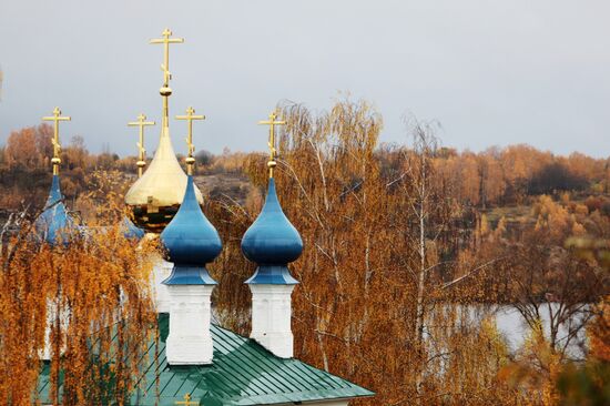 Золотая осень в Плёсе