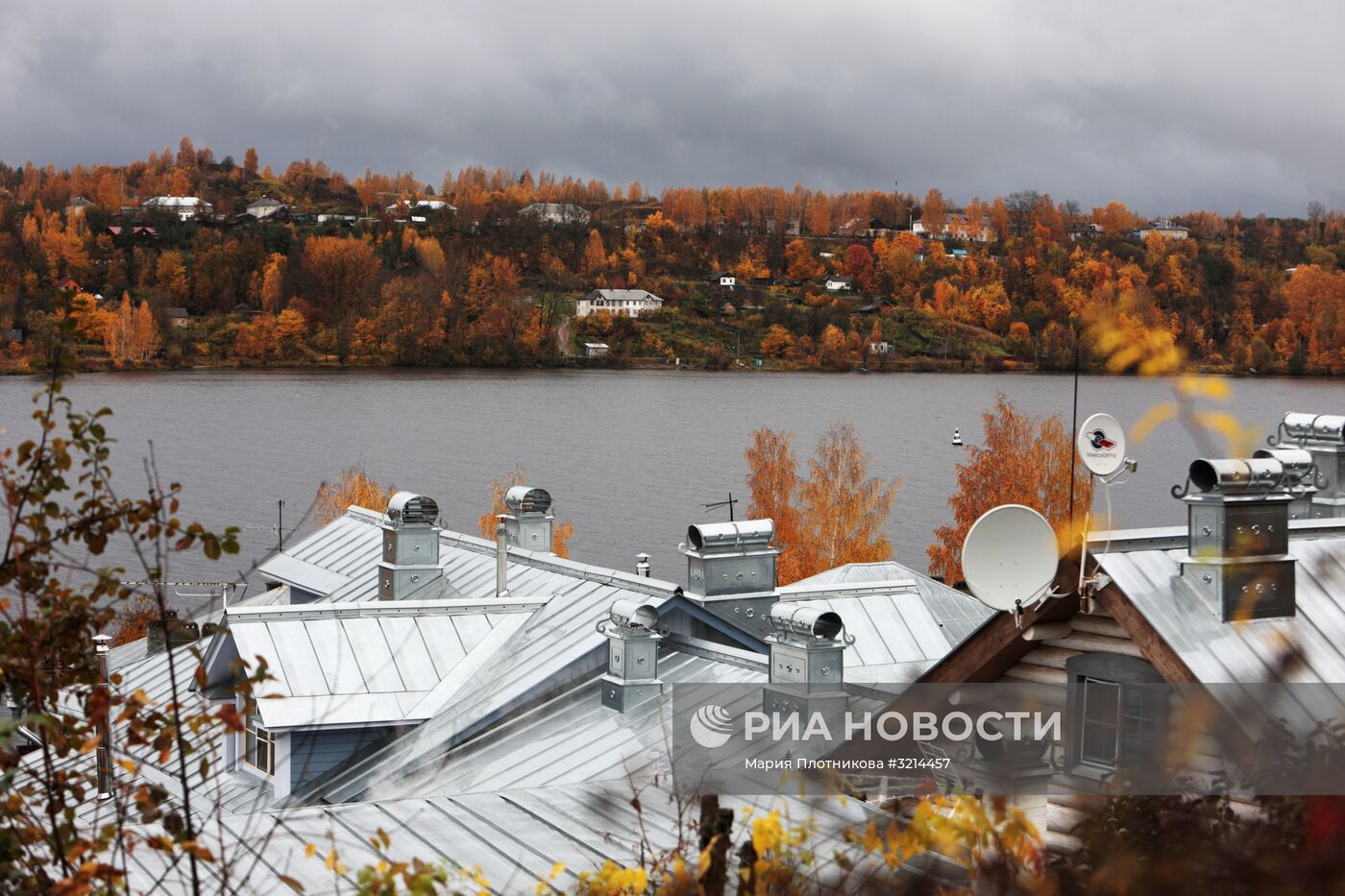 Золотая осень в Плёсе