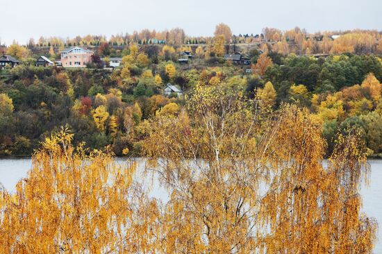 Золотая осень в Плёсе