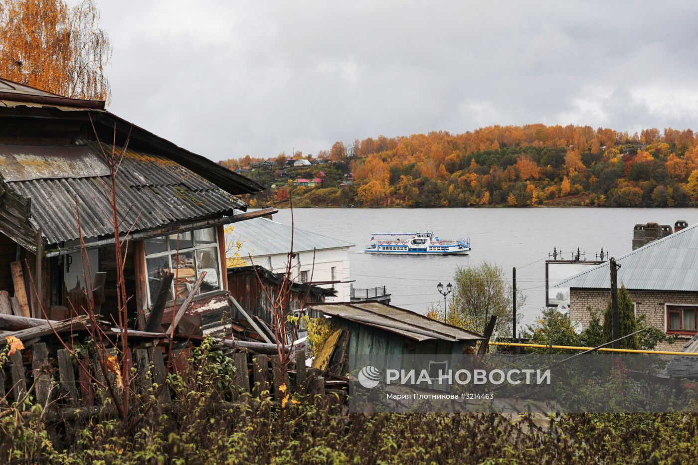 Золотая осень в Плёсе