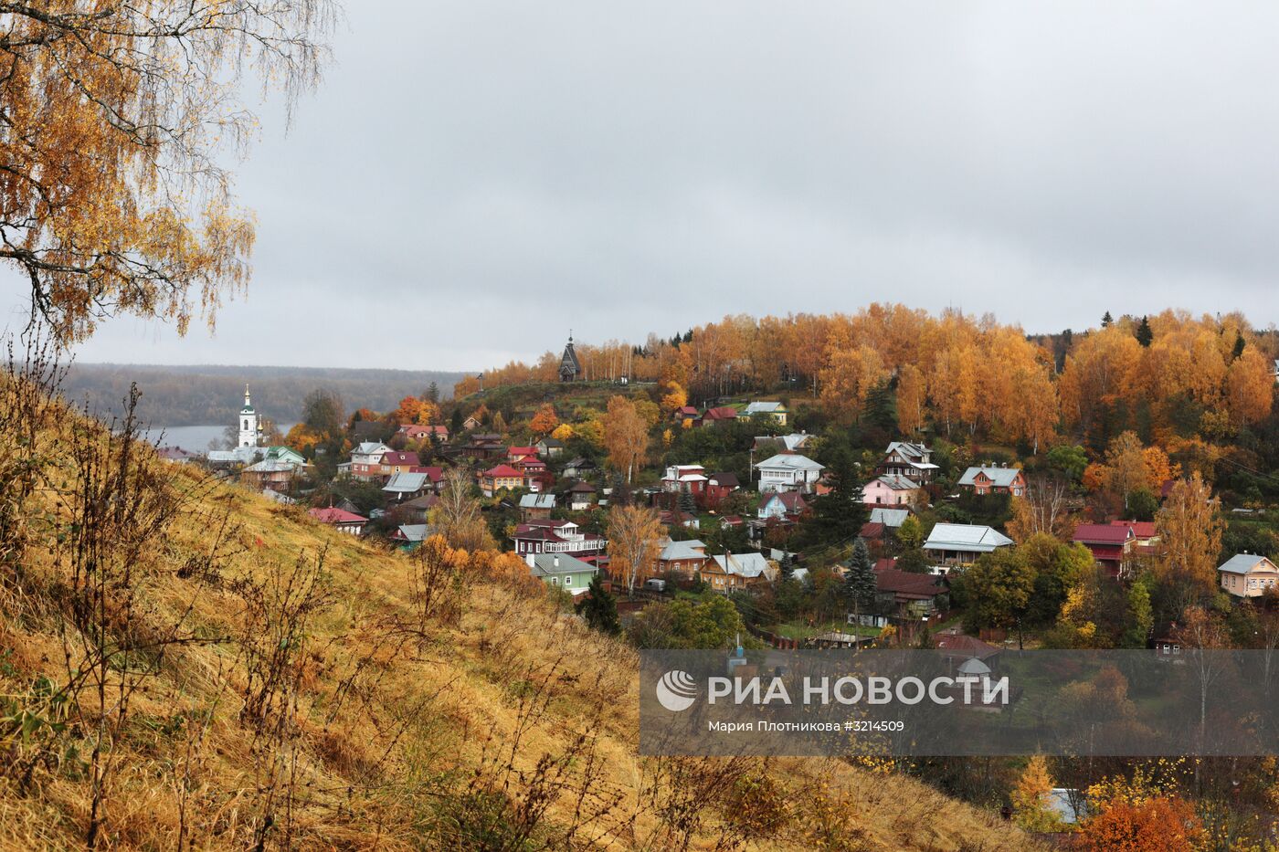 Золотая осень в Плёсе