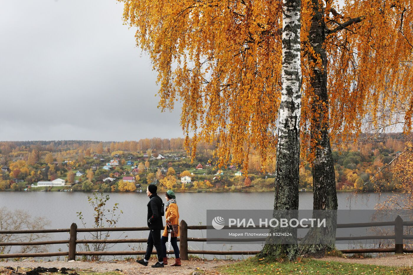 Золотая осень в Плёсе