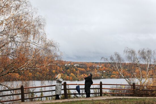 Золотая осень в Плёсе