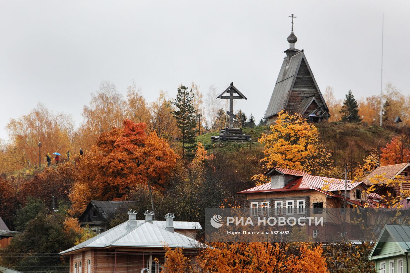 Золотая осень в Плёсе