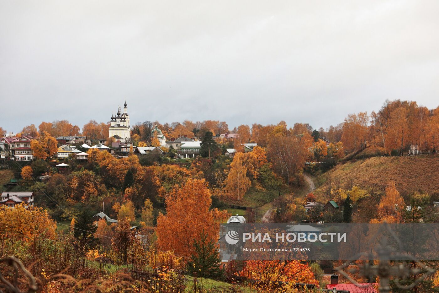 Золотая осень в Плёсе