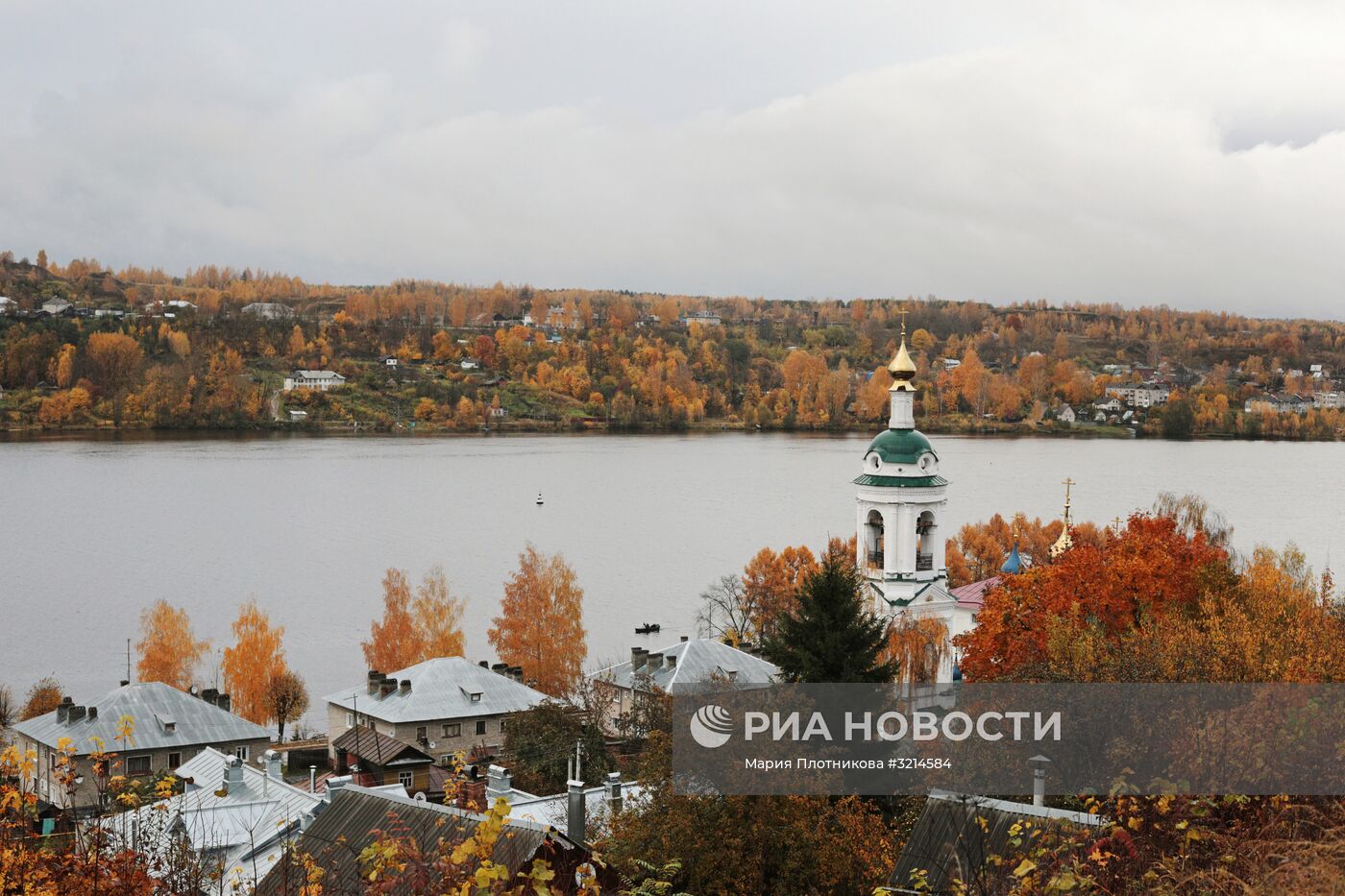 Золотая осень в Плёсе