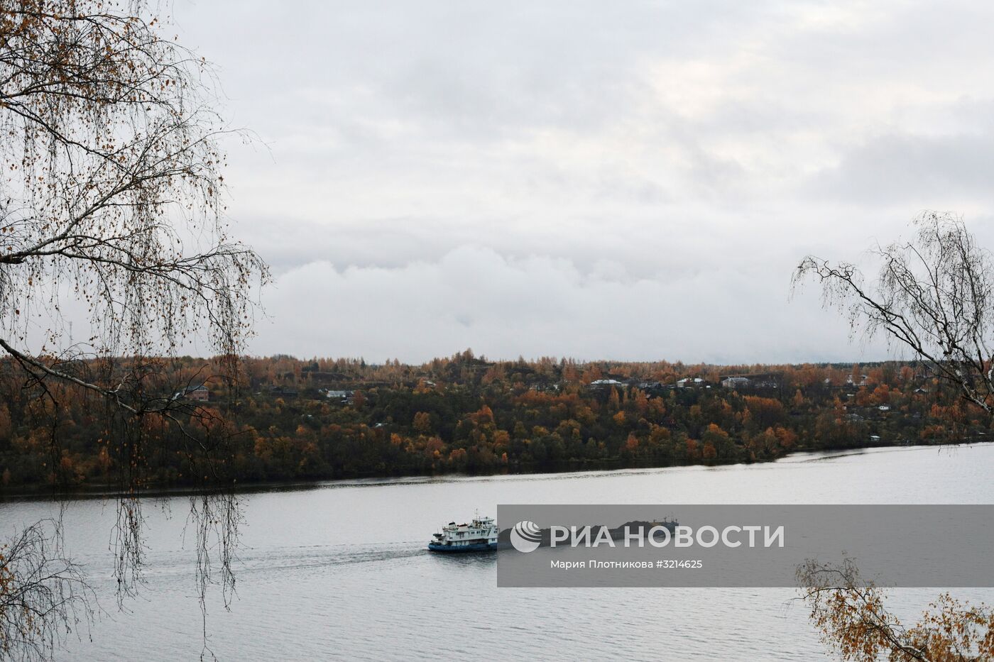 Золотая осень в Плёсе