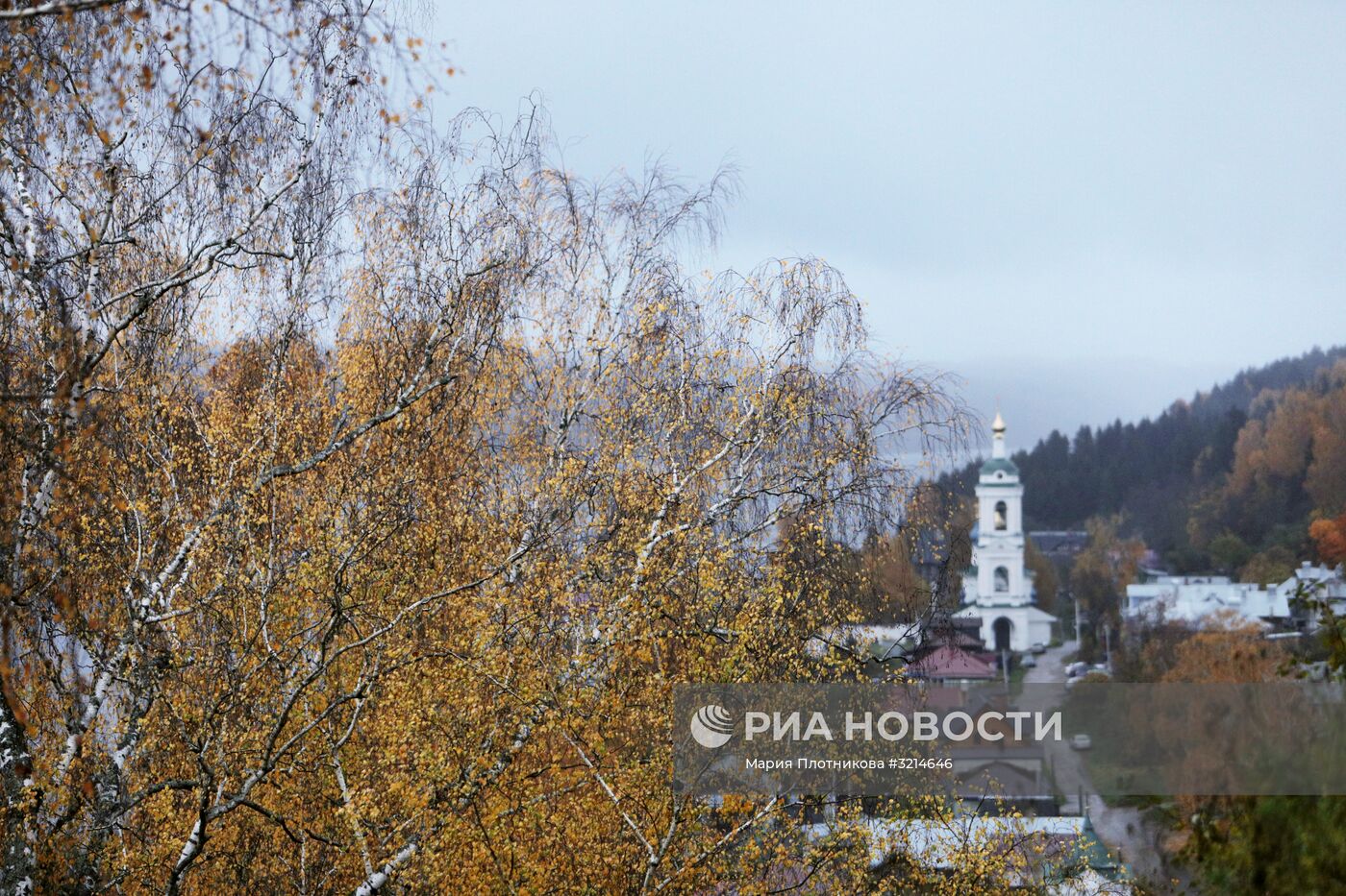 Золотая осень в Плёсе