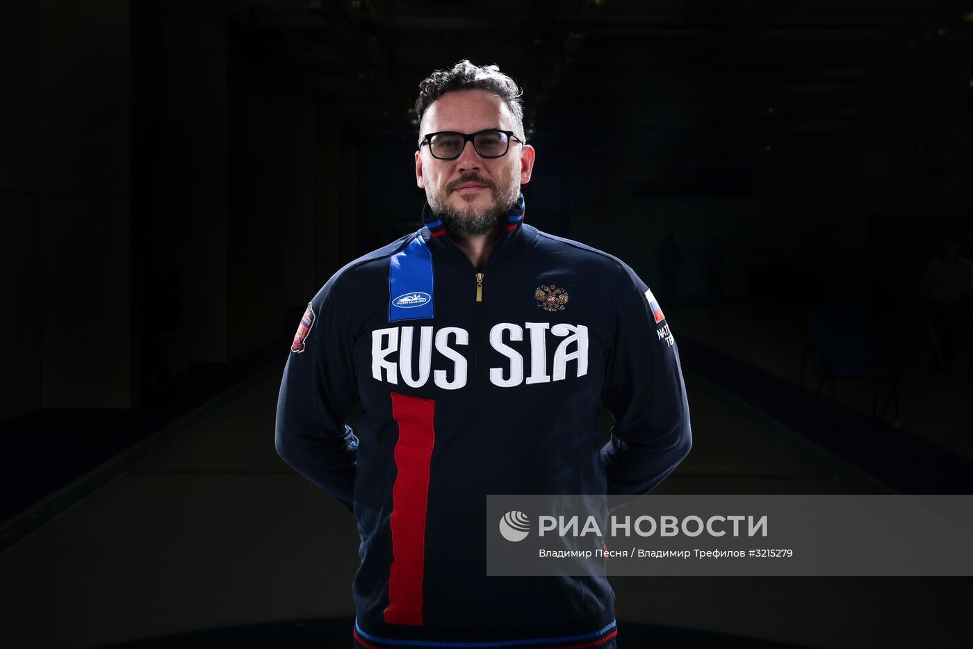 Фотосессия сборной России по керлингу