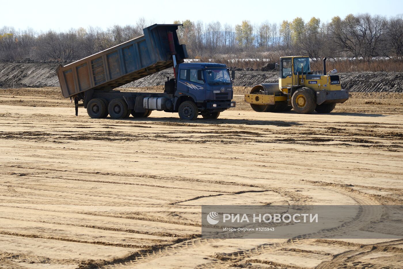 Строительство дороги "Обход Хабаровска"