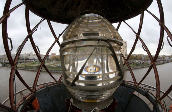 Плавучий маяк "Ирбенский" стал экспонатом Музея Мирового океана в Калининграде