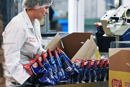 Открытие новой линии по производству снеков на заводе PepsiCo