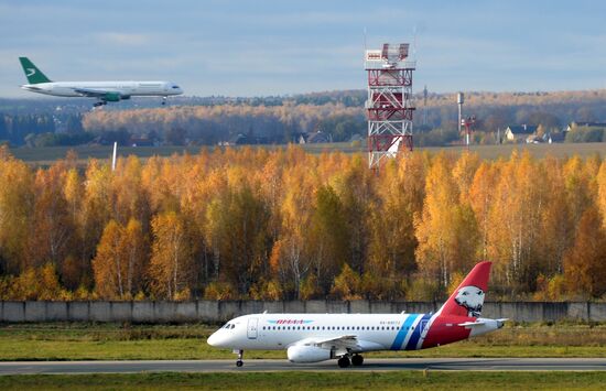 Строительство нового сегмента терминала аэропорта "Домодедово"