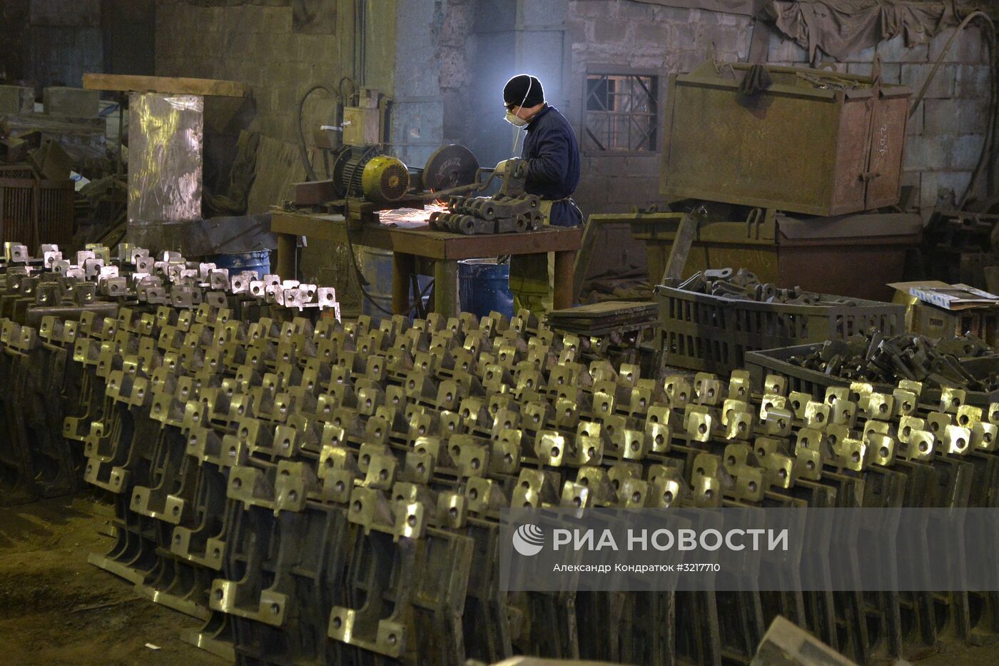 Литейное производство на территории исправительной колонии в Челябинской области