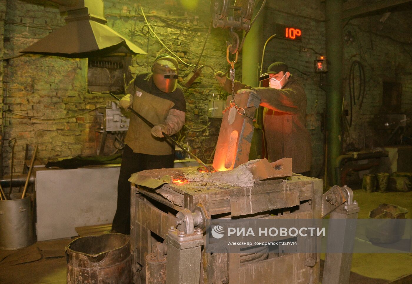 Литейное производство на территории исправительной колонии в Челябинской области