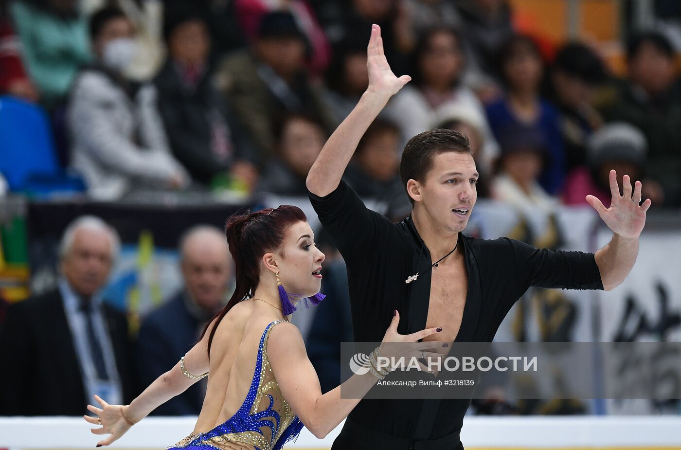 Фигурное катание. I этап Гран-при. Танцы. Короткая программа