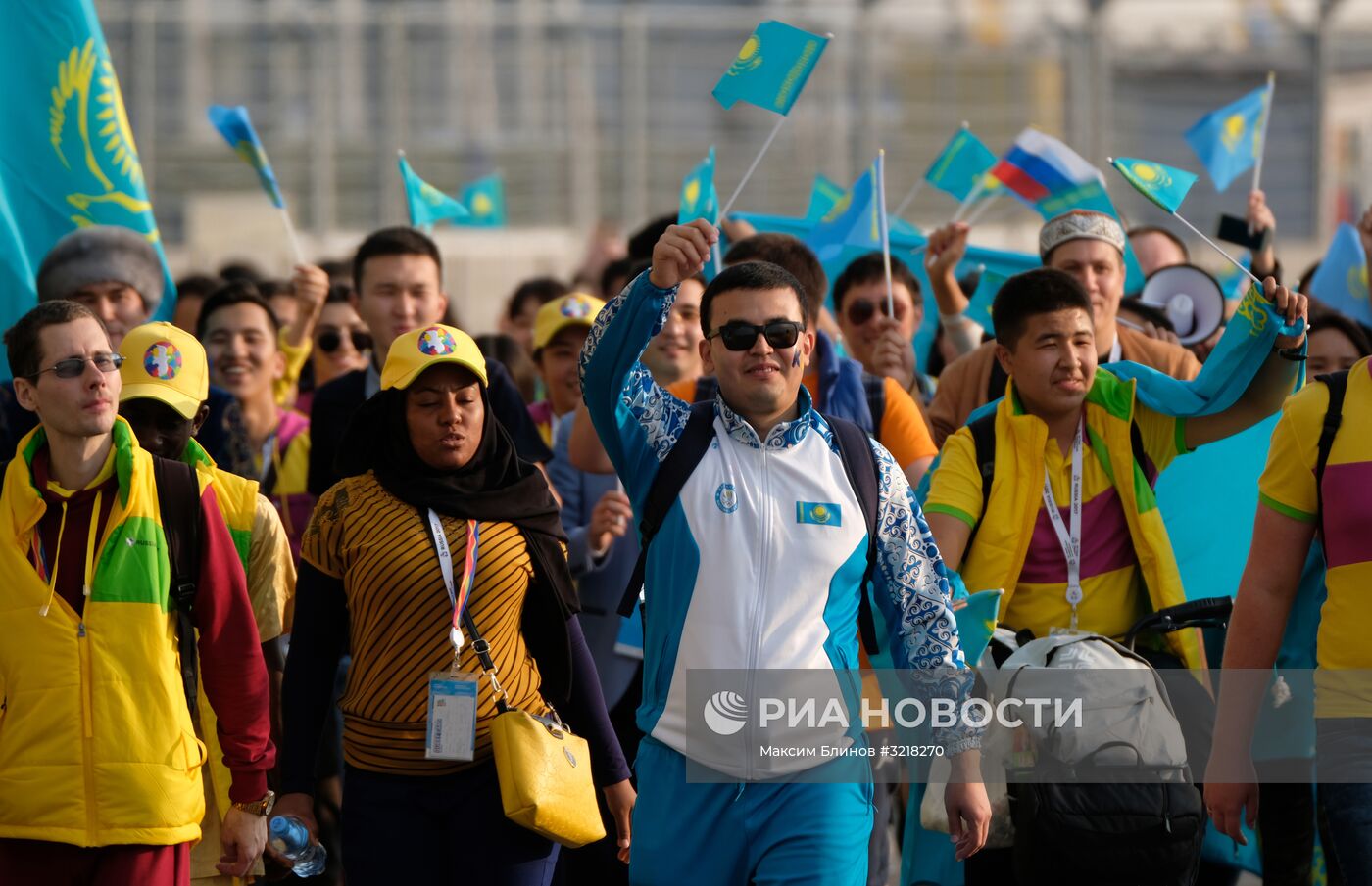 XIX Всемирный фестиваль молодежи и студентов. День шестой