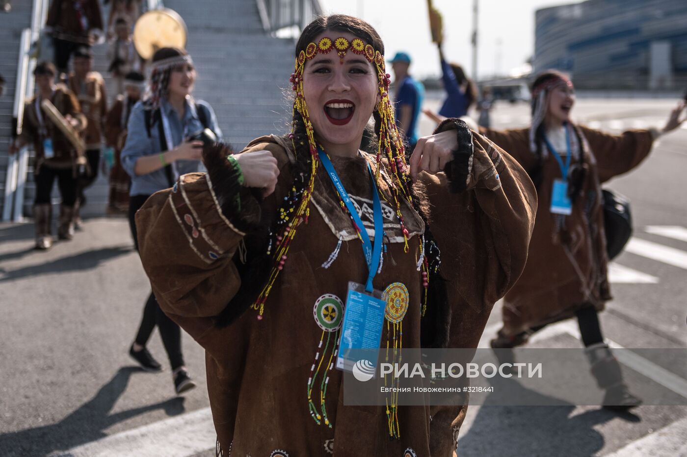 XIX Всемирный фестиваль молодежи и студентов. День шестой