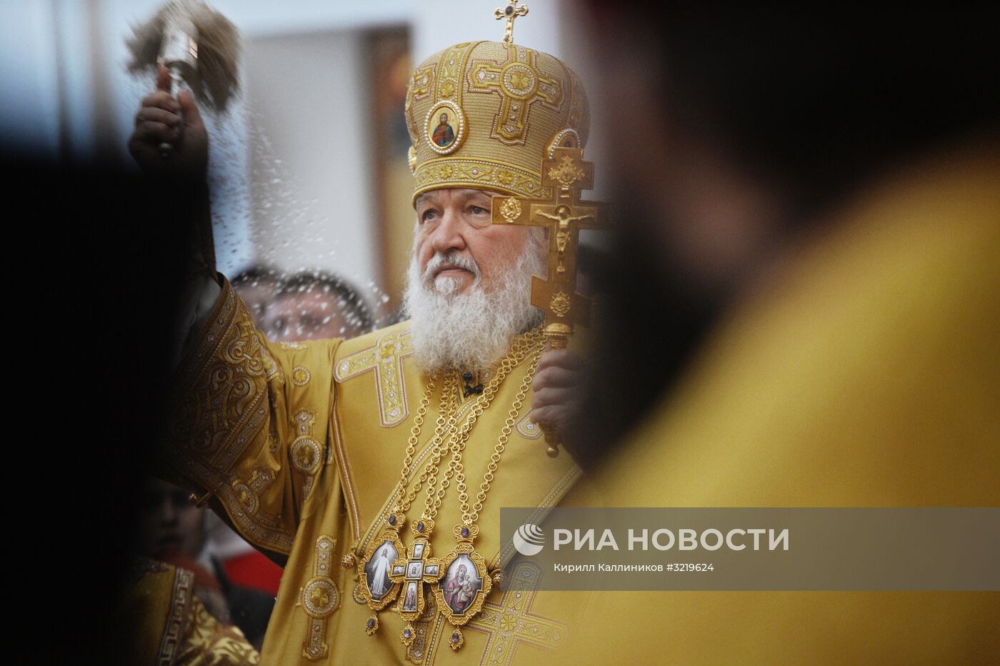 Освящение храма преподобного Сергия Радонежского на Ходынском поле