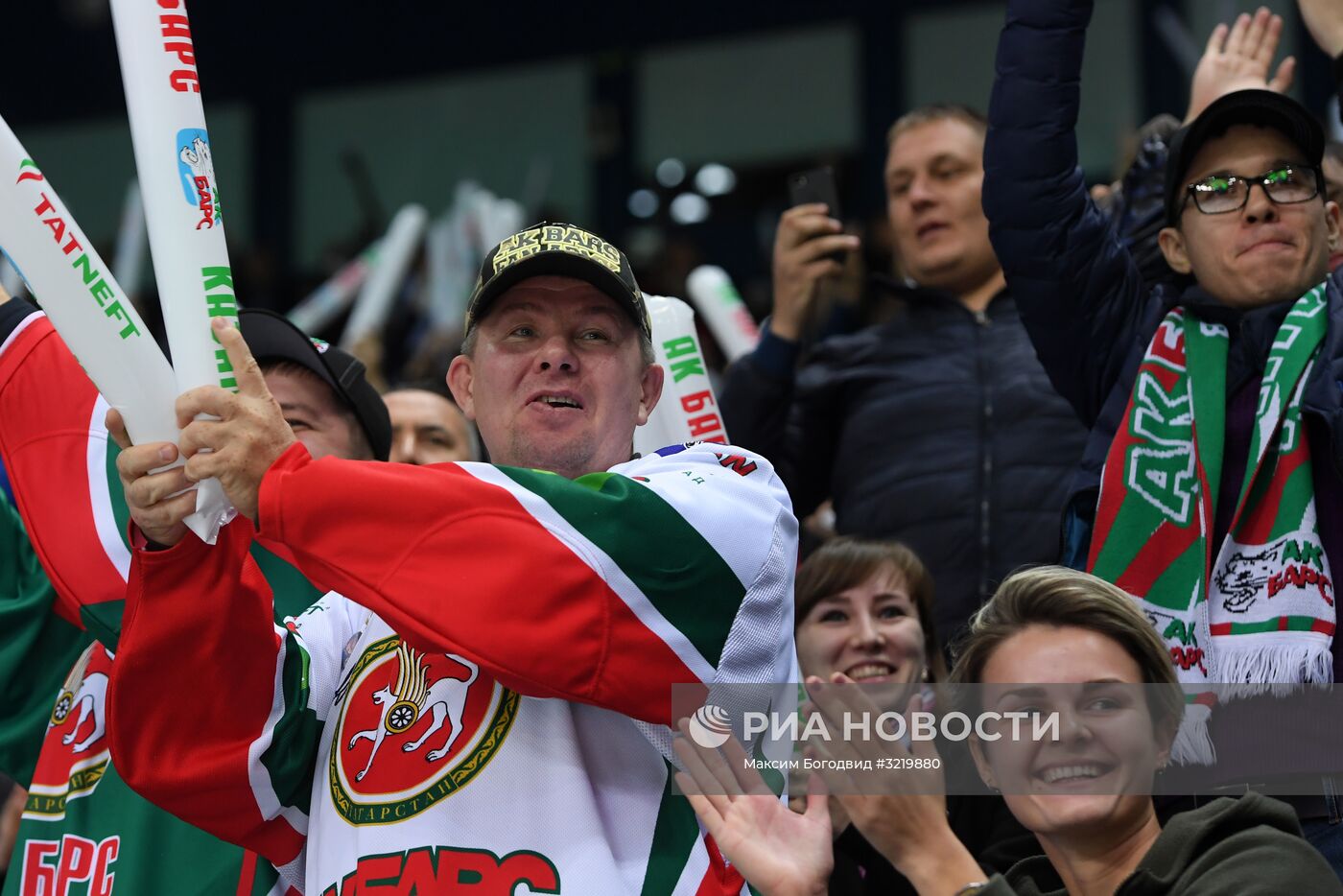 Хоккей. КХЛ. Матч "Ак Барс" - "Металлург" (Магнитогорск)