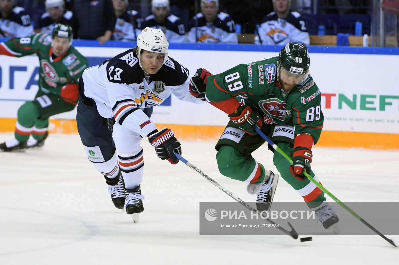 Хоккей. КХЛ. Матч "Ак Барс" - "Металлург" (Магнитогорск)