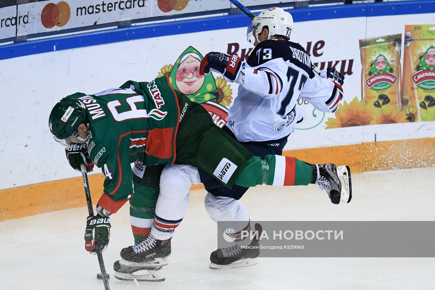 Хоккей. КХЛ. Матч "Ак Барс" - "Металлург" (Магнитогорск)