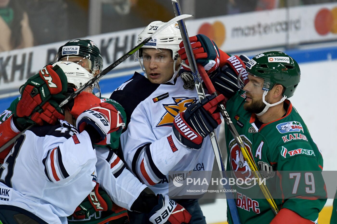 Хоккей. КХЛ. Матч "Ак Барс" - "Металлург" (Магнитогорск)