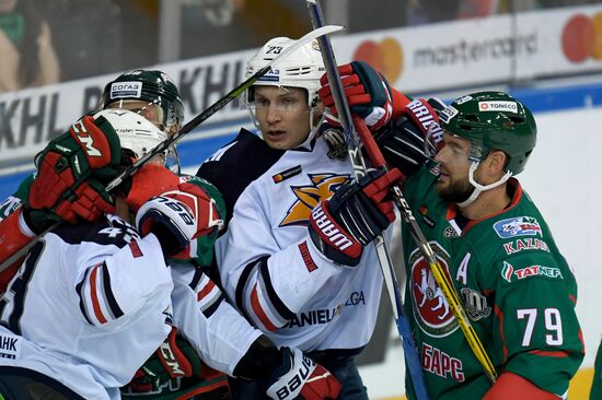 Хоккей. КХЛ. Матч "Ак Барс" - "Металлург" (Магнитогорск)