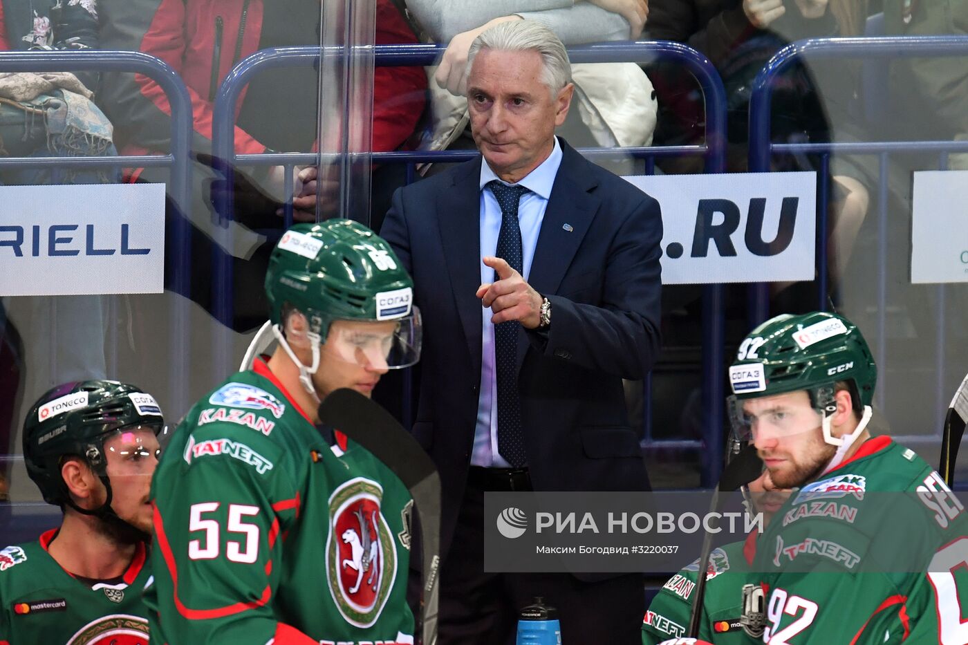 Хоккей. КХЛ. Матч "Ак Барс" - "Металлург" (Магнитогорск)