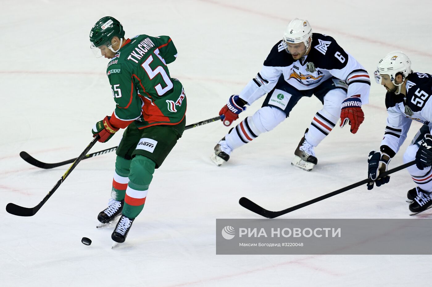 Хоккей. КХЛ. Матч "Ак Барс" - "Металлург" (Магнитогорск)