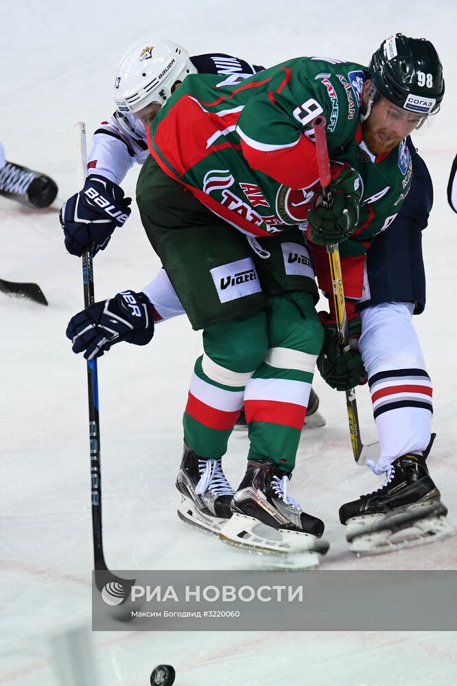 Хоккей. КХЛ. Матч "Ак Барс" - "Металлург" (Магнитогорск)