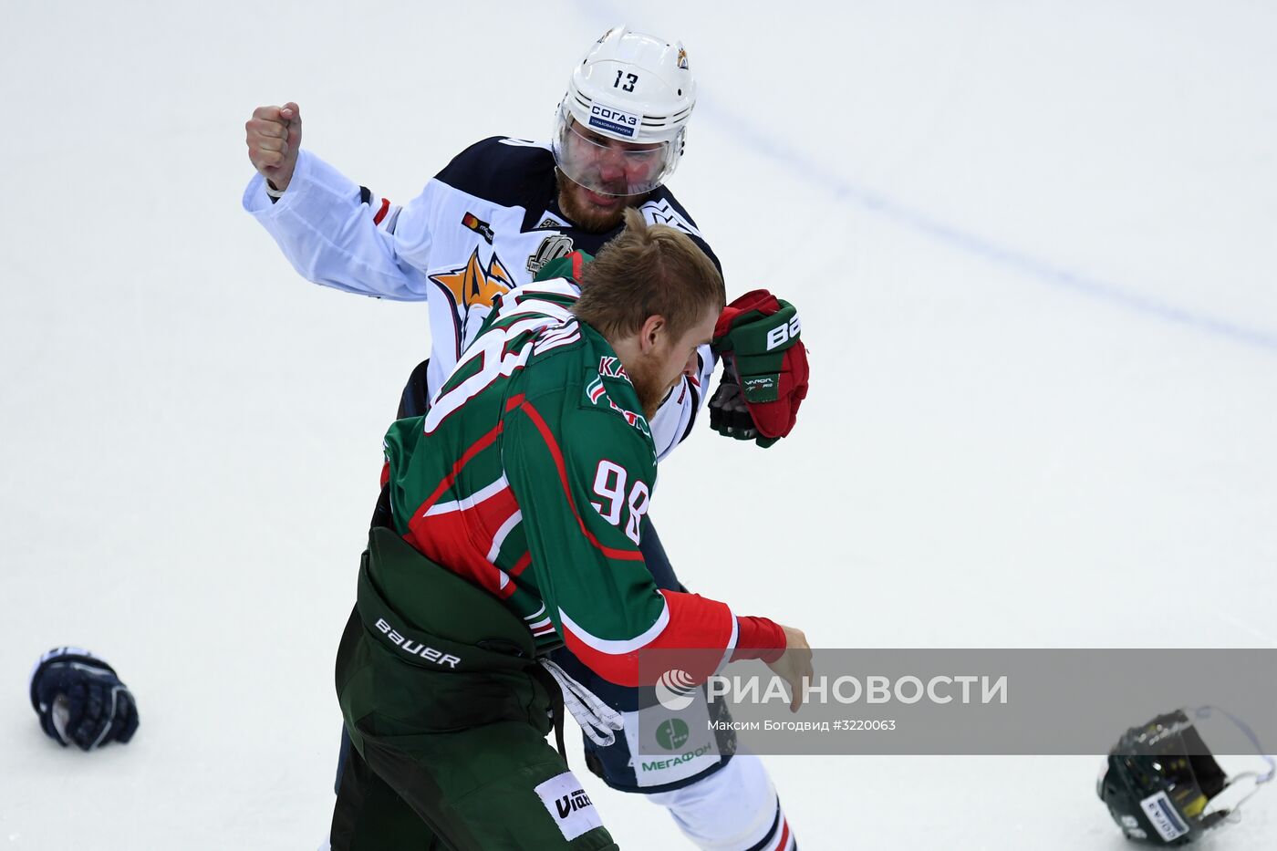 Хоккей. КХЛ. Матч "Ак Барс" - "Металлург" (Магнитогорск)