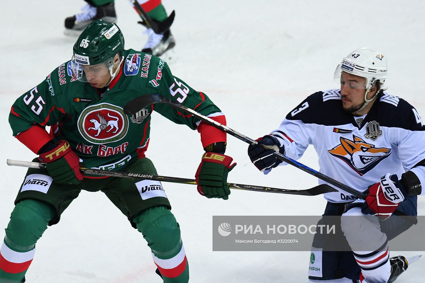 Хоккей. КХЛ. Матч "Ак Барс" - "Металлург" (Магнитогорск)