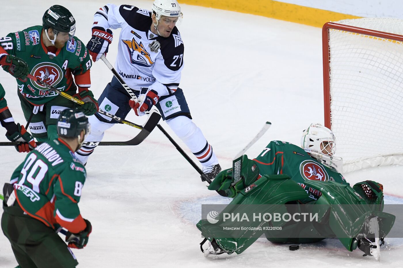 Хоккей. КХЛ. Матч "Ак Барс" - "Металлург" (Магнитогорск)