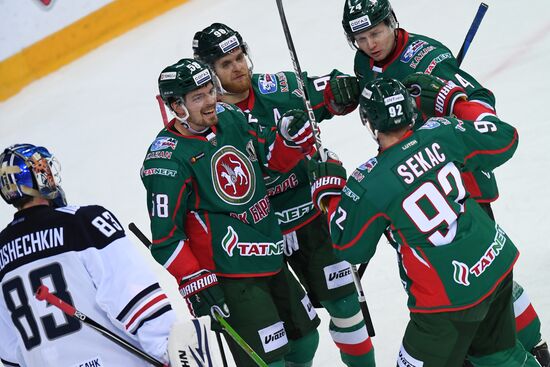 Хоккей. КХЛ. Матч "Ак Барс" - "Металлург" (Магнитогорск)