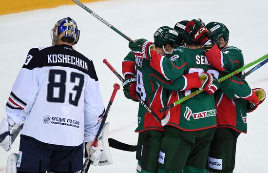 Хоккей. КХЛ. Матч "Ак Барс" - "Металлург" (Магнитогорск)