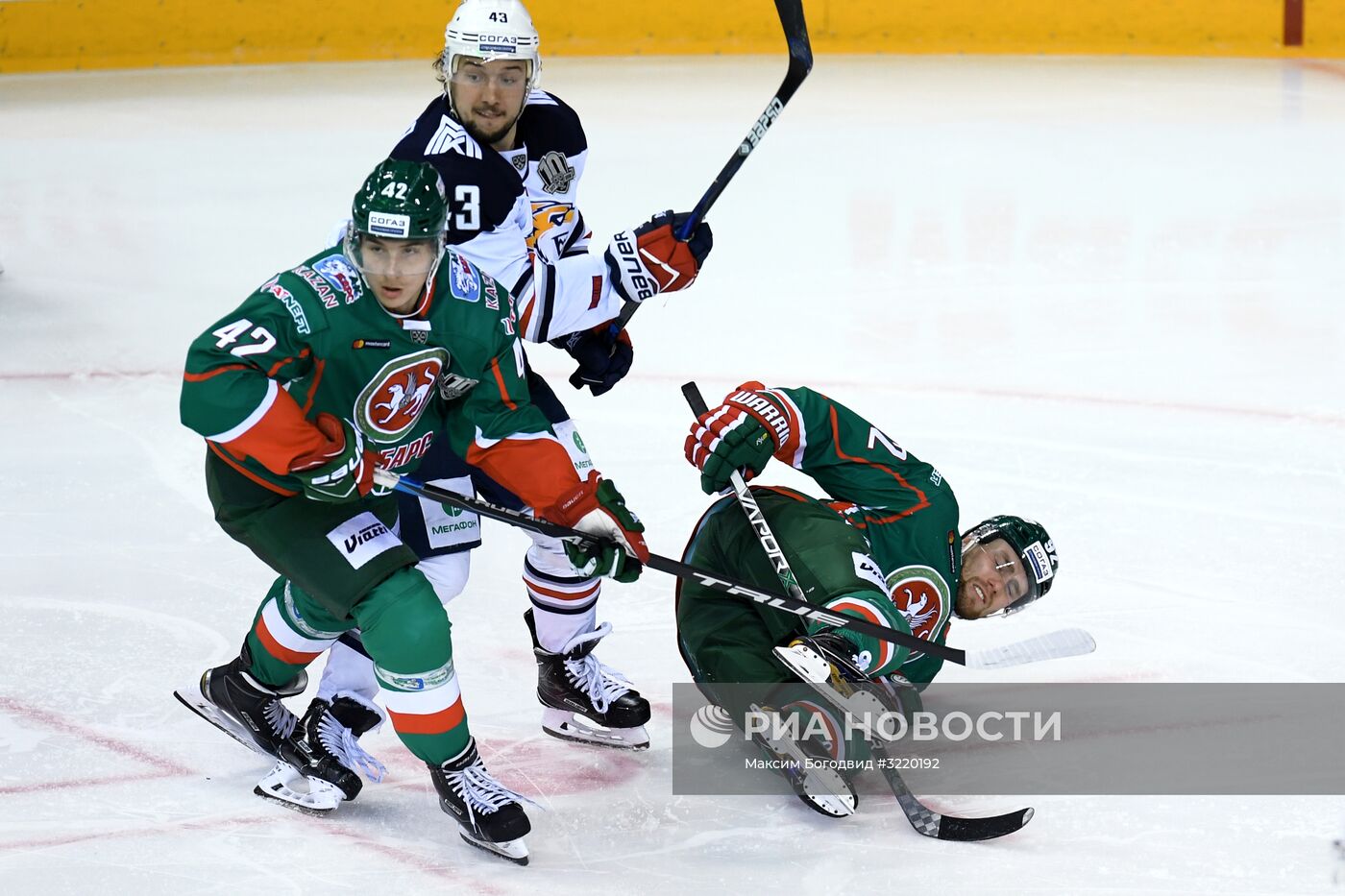 Хоккей. КХЛ. Матч "Ак Барс" - "Металлург" (Магнитогорск)