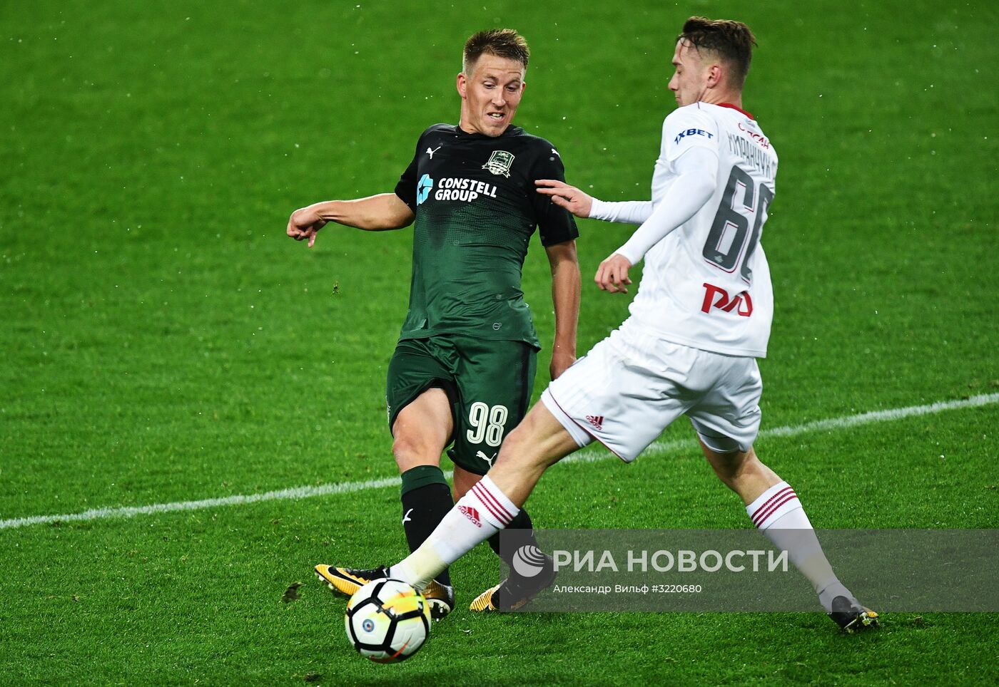 Футбол. РФПЛ. Матч "Локомотив" - "Краснодар"