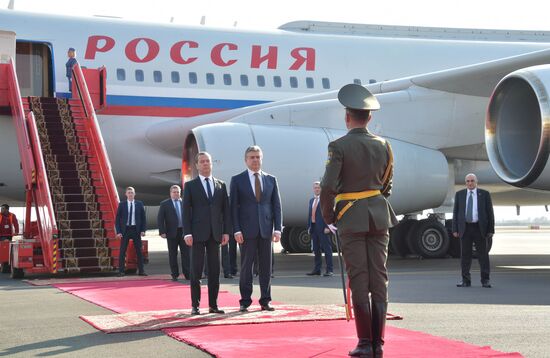 Визит премьер-министра РФ Д. Медведева в Армению