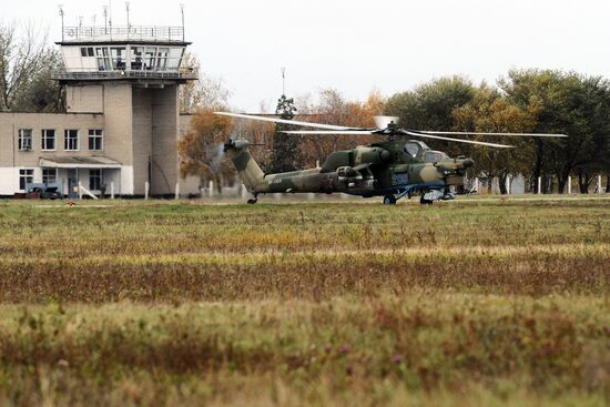 Учения армейской авиации ЮВО в Ростовской области