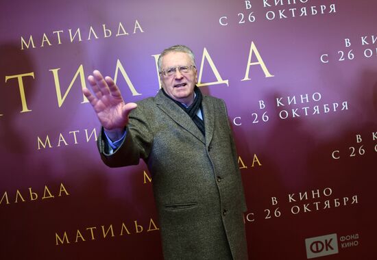 Премьера фильма Алексея Учителя "Матильда"