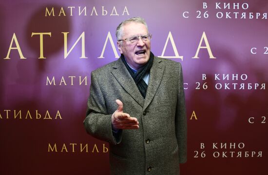 Премьера фильма Алексея Учителя "Матильда"