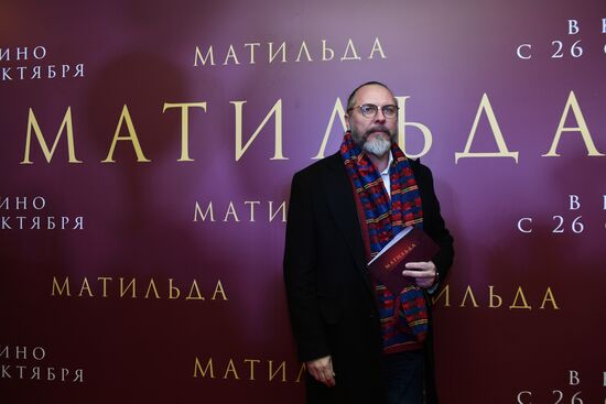 Премьера фильма Алексея Учителя "Матильда"