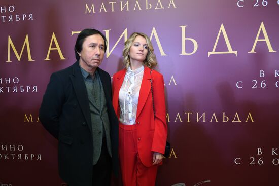 Премьера фильма Алексея Учителя "Матильда"