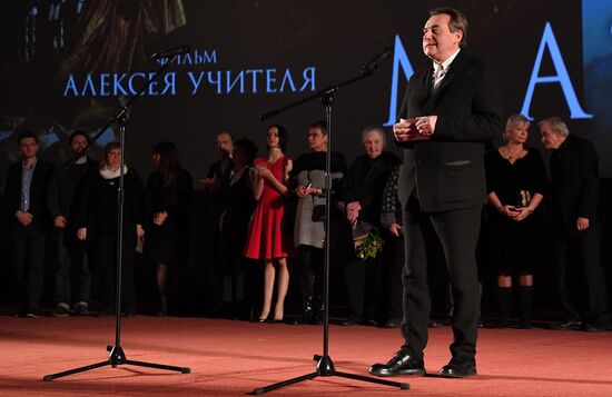 Премьера фильма Алексея Учителя "Матильда"