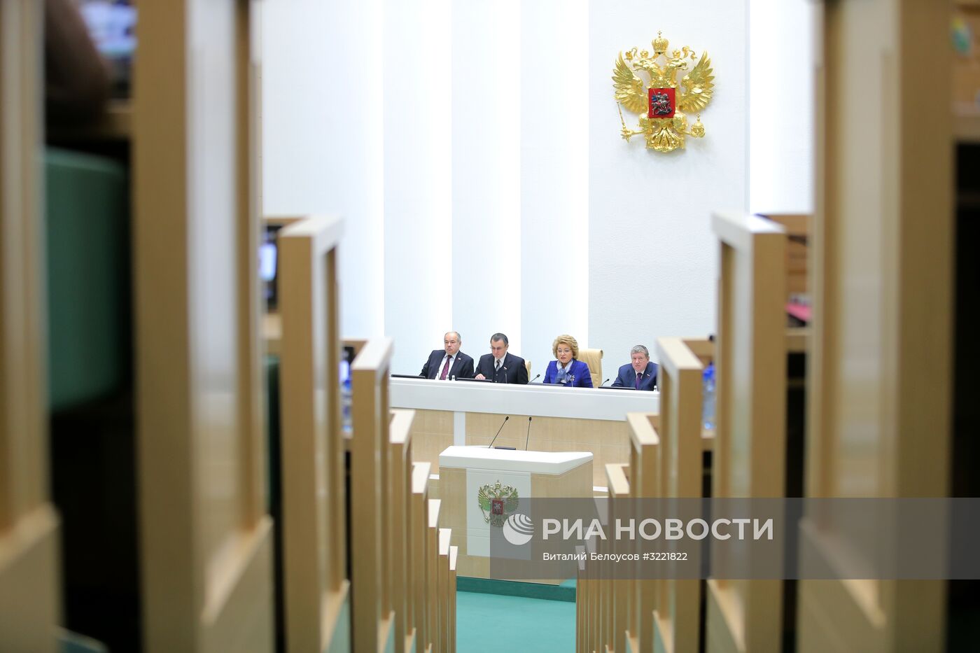Заседание Совета Федерации РФ