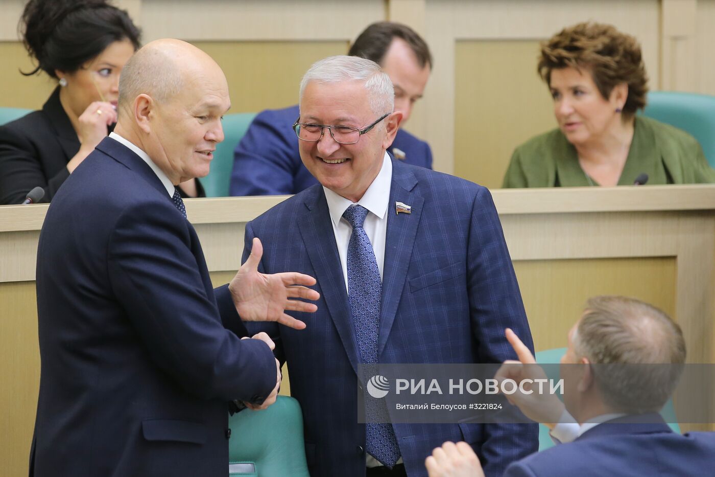 Заседание Совета Федерации РФ